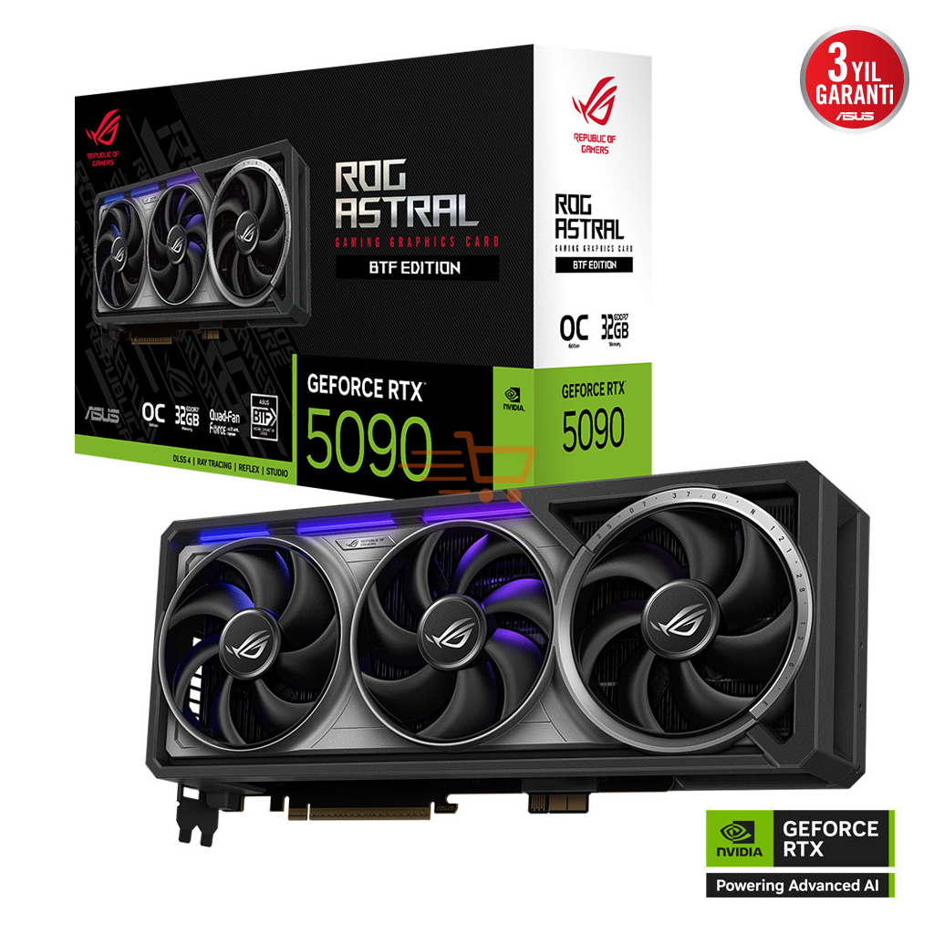 ROG Astral GeForce RTX™ 5090 32GB GDDR7 BTF OC Edition